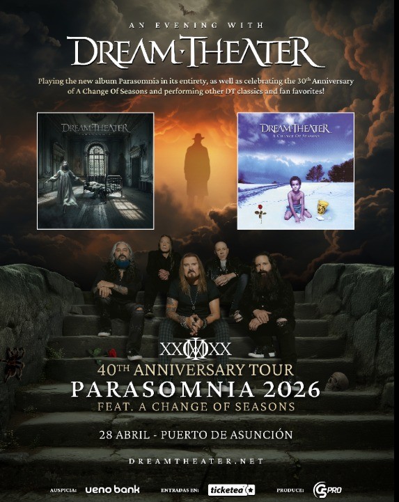 Dream Theatherr´s poster for the historical show