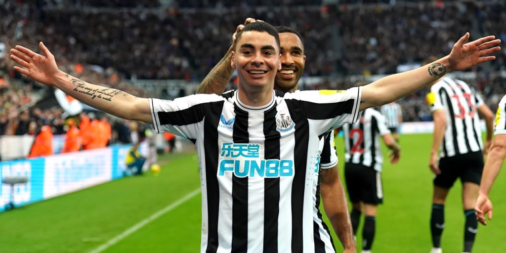 Miguel Almirón at Newcastle United
