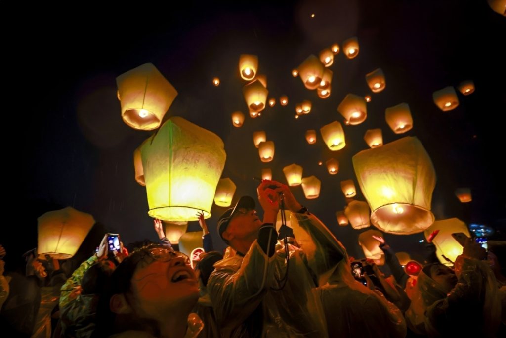 Lantern Festival in the Chinese New Year