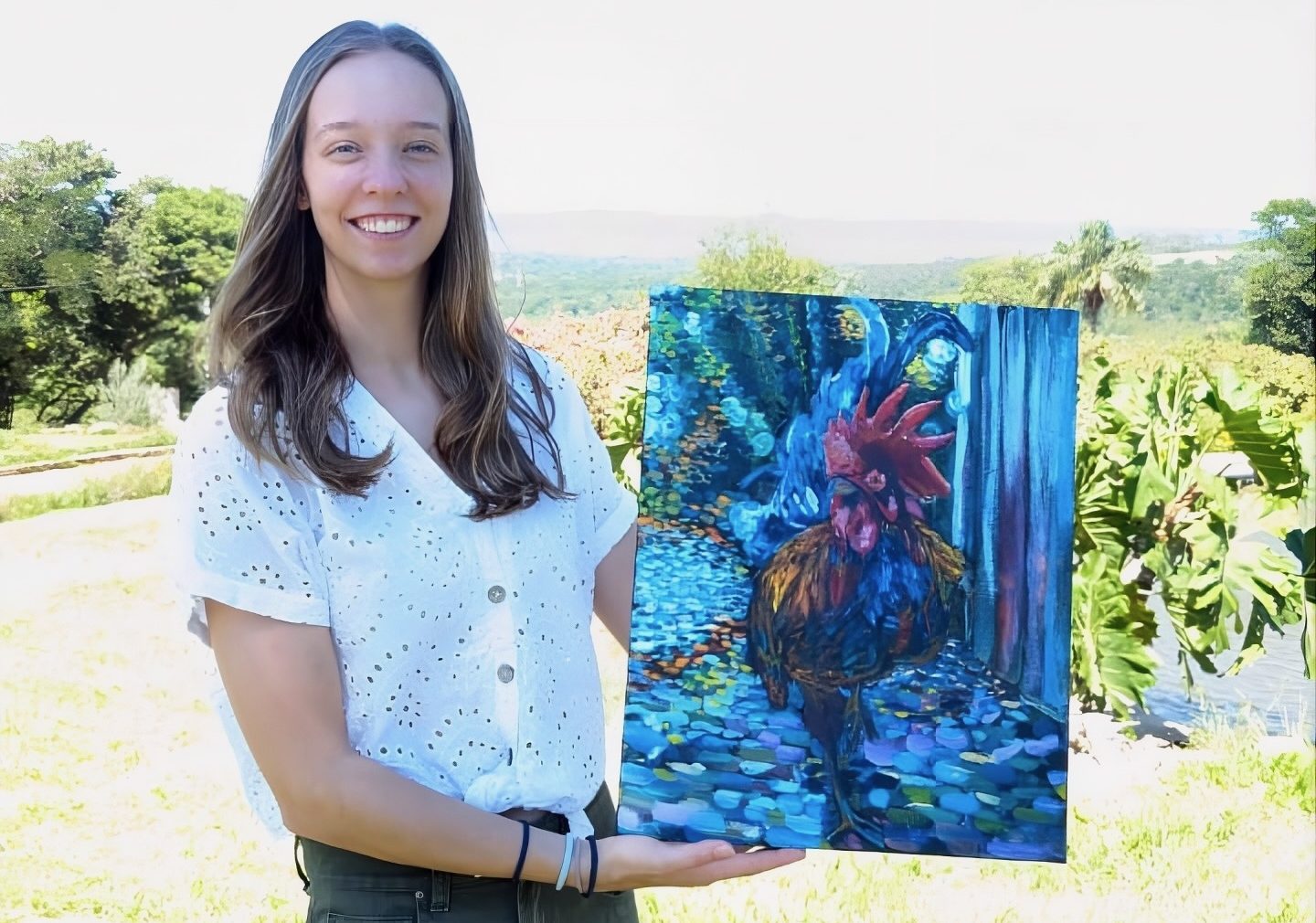 Painting Her Path: Pheline Dietrich’s Artistic Rise In Paraguay