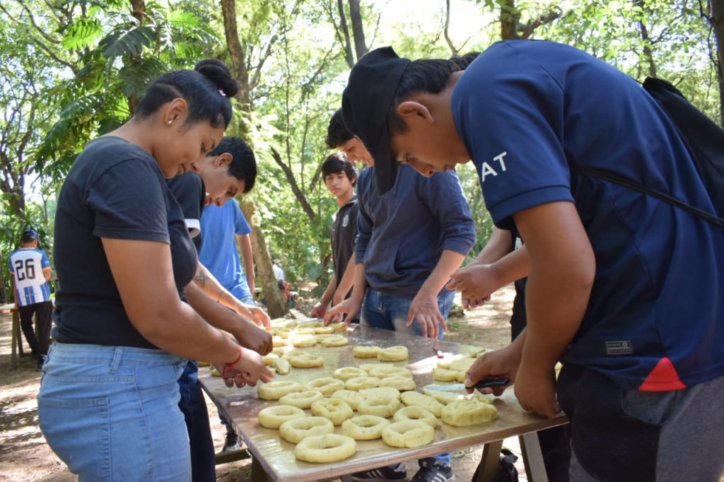 chipa making