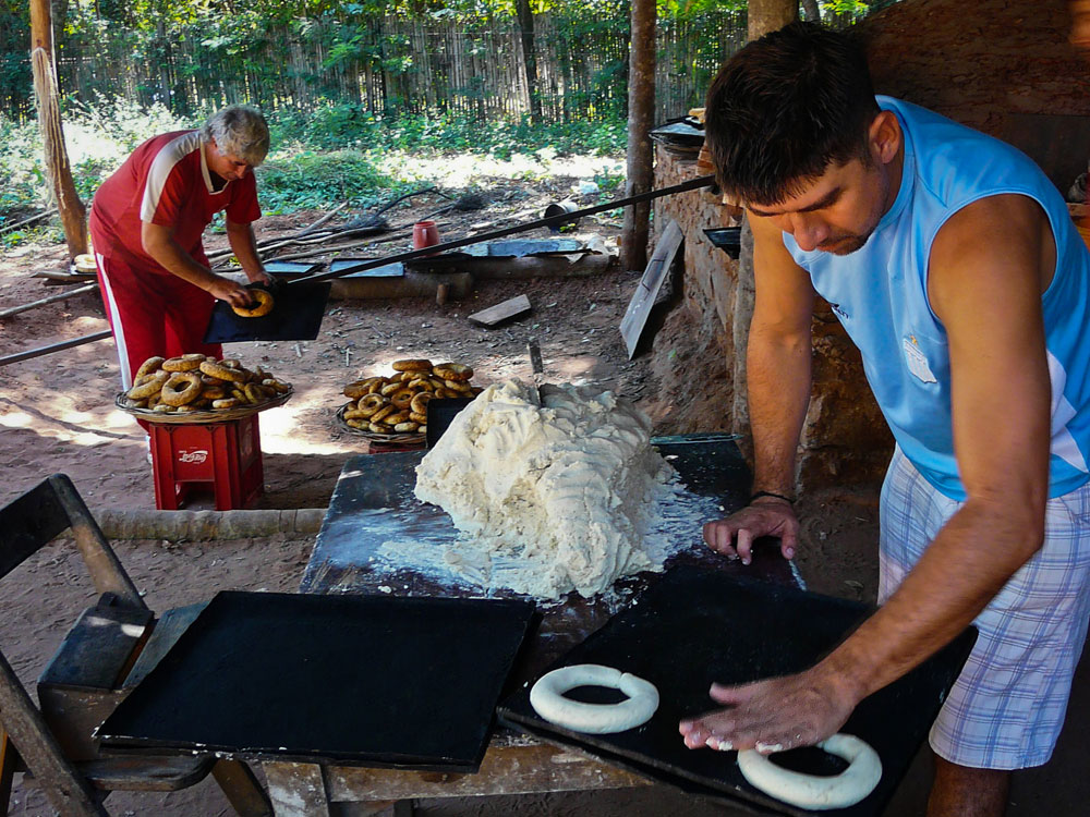 chipa making