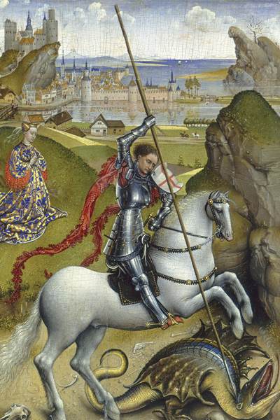 Legend of Sant Jordi (Saint George).