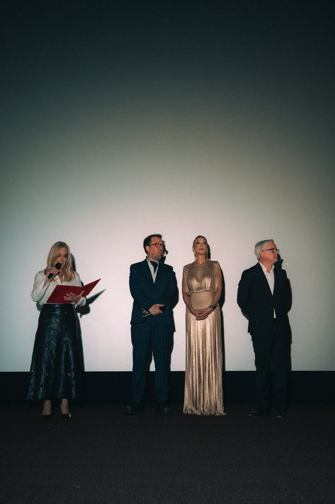 Marcelo Martinessi, director of Narciso, along with producers