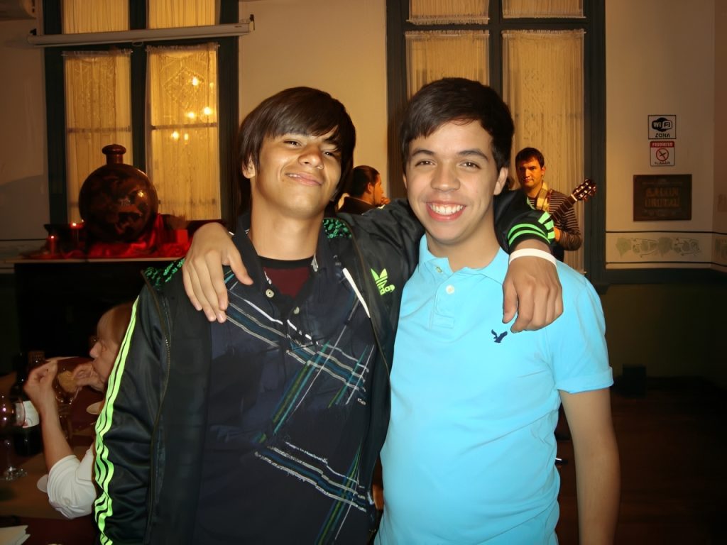 Nathan Blasdell in his visit to Paraguay