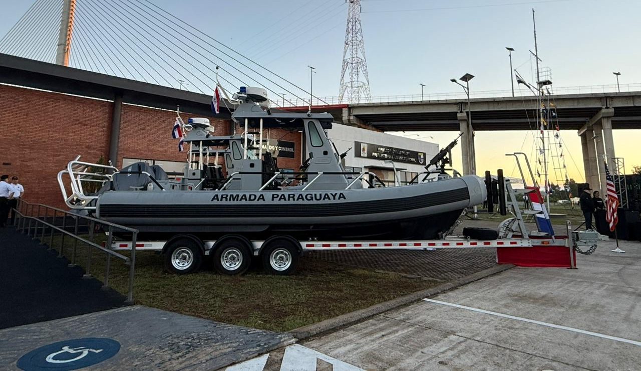 Paraguay Inaugurates Naval Command Centre And Receives U.S. River Interceptor Vessels