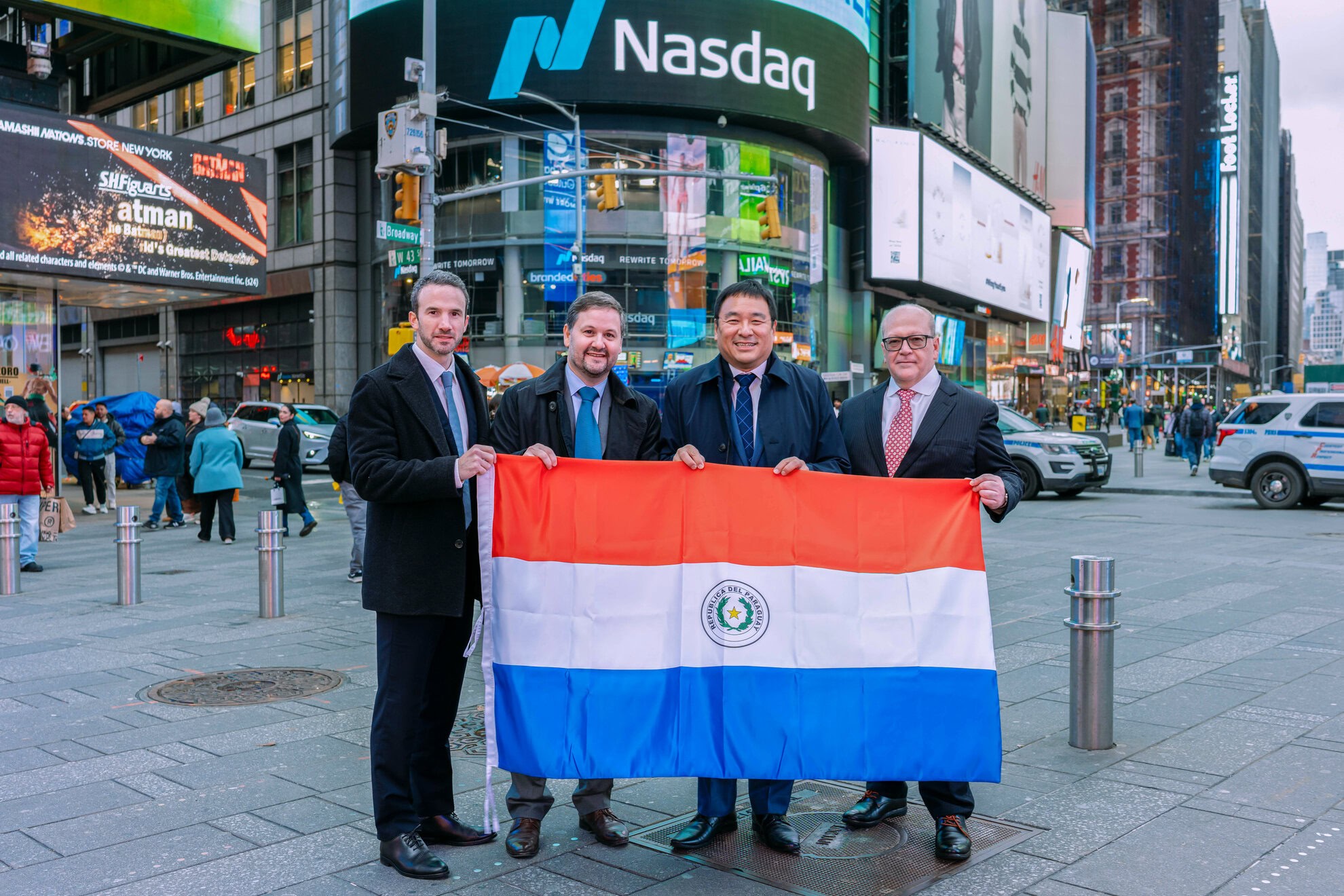 Paraguay’s Stock Exchange Makes Its Mark At Nasdaq’s New York Headquarters