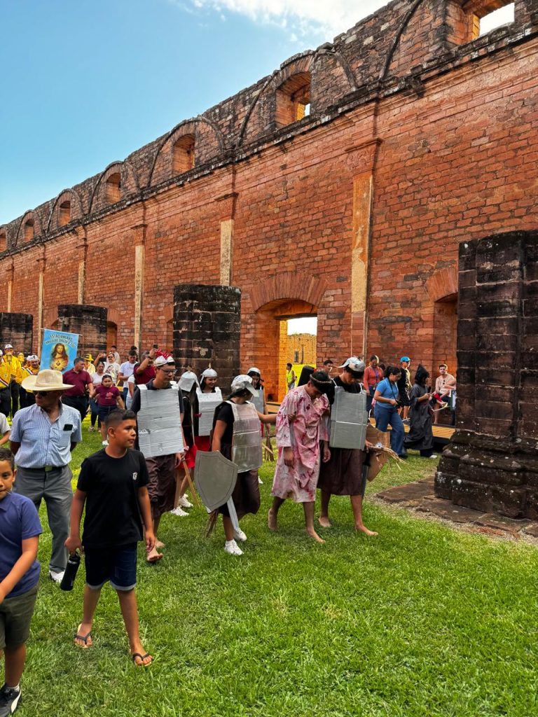 Way of the Cross that happenned both in Trinidad and Jesús