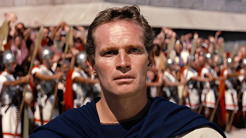 Charlton Heston, actor in Ben-Hur
