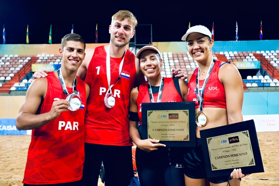 Paraguay’s Stars Shine In Latin American Beach Volleyball Circuit