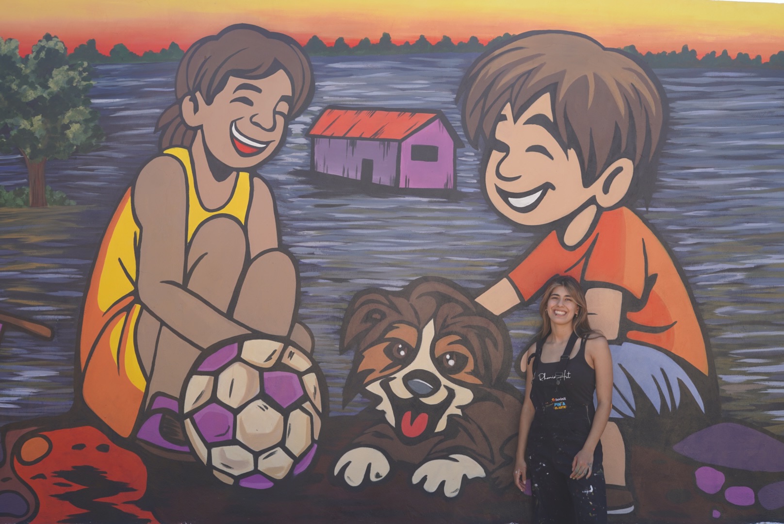 Meet Rhania Pankow, A 21-Year-Old Muralist Changing Asunción’s Streets
