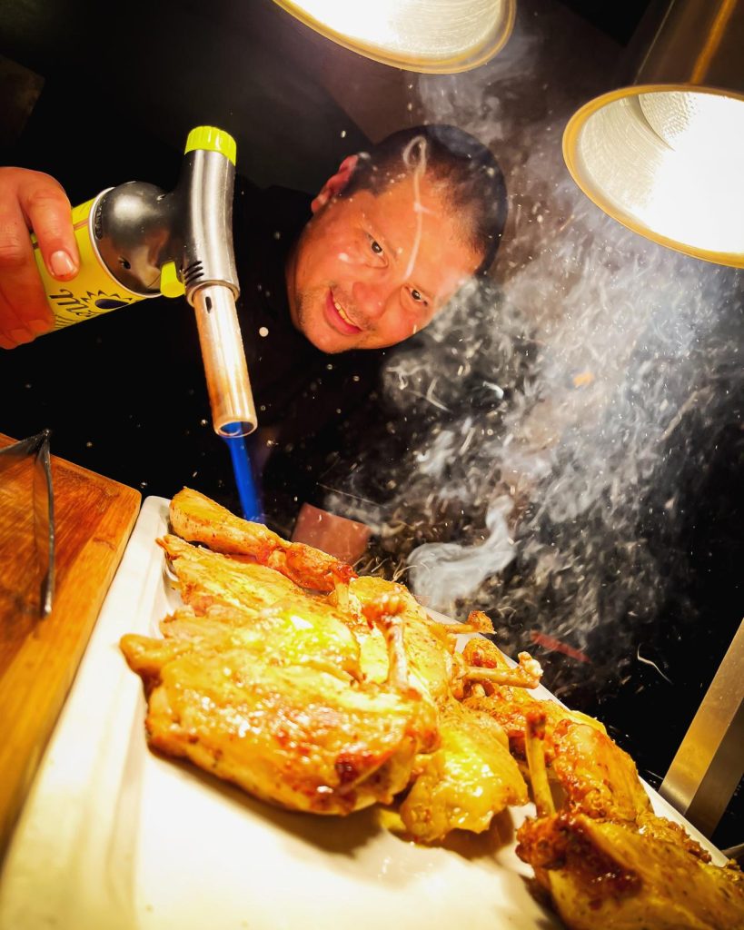 Chef Diego Joubert.