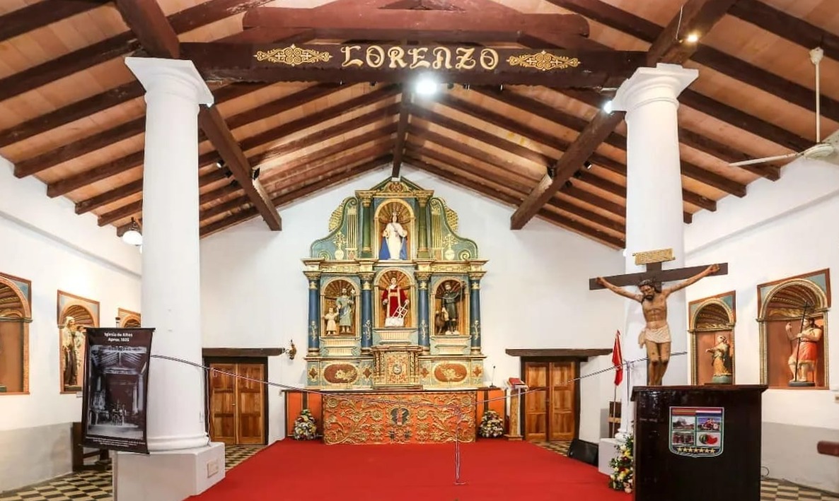 Paraguay’s Historic San Lorenzo Mártir Church Enters Final Stage Of Restoration