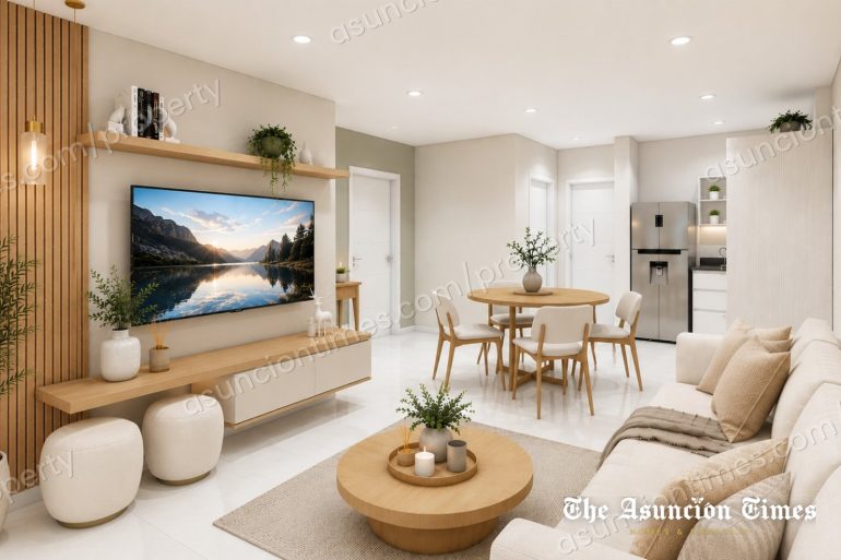 Two-bedroom apartment in Recoleta