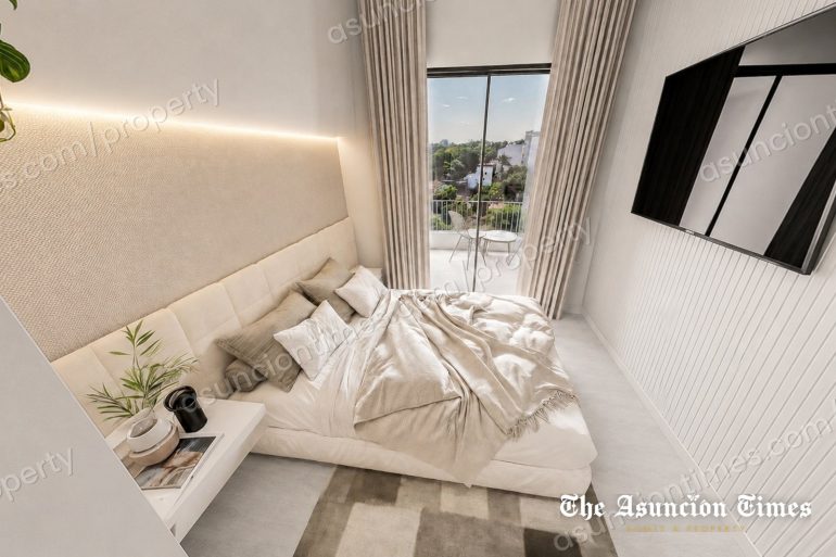 Studio apartment in San Cristóbal, large balcony