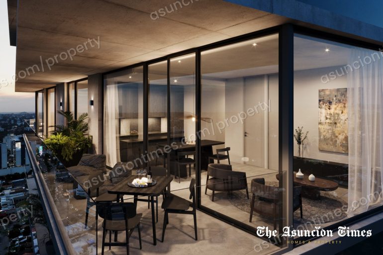 Two-bedroom apartment in Las Lomas, two terraces