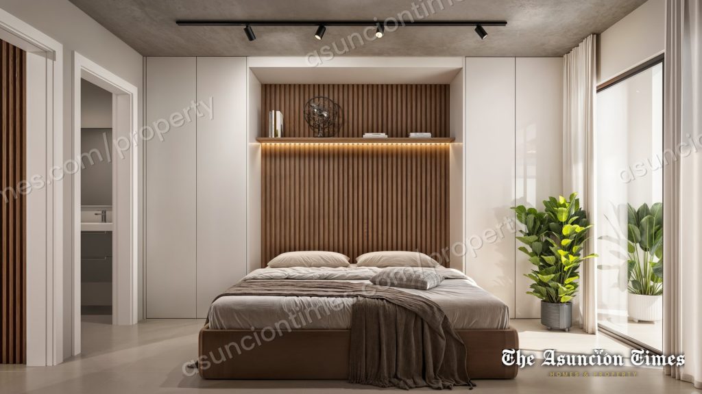 One-bedroom apartment in Villa Morra with patio