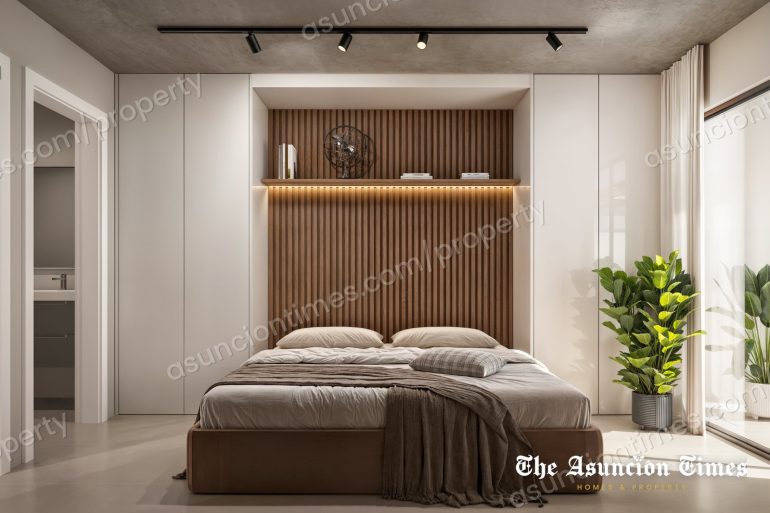 One-bedroom apartment in Villa Morra with patio