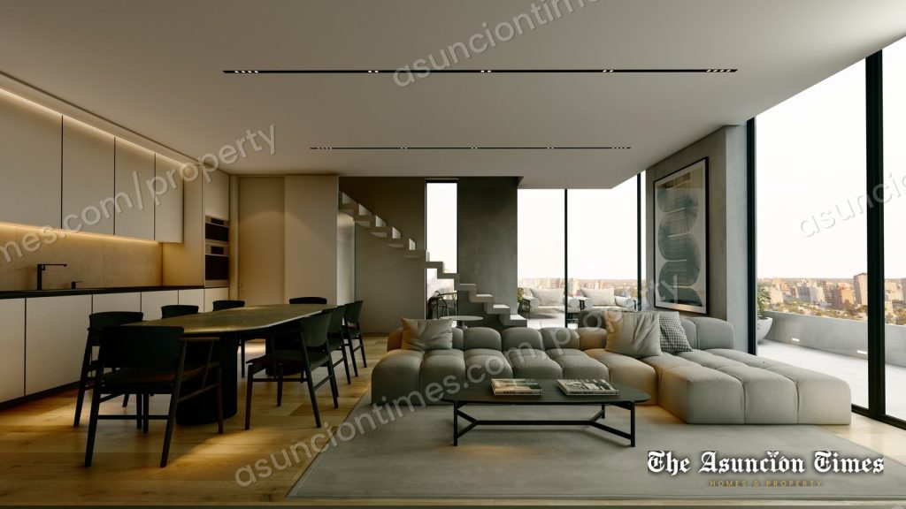 Two-bedroom duplex in Las Lomas, large terrace