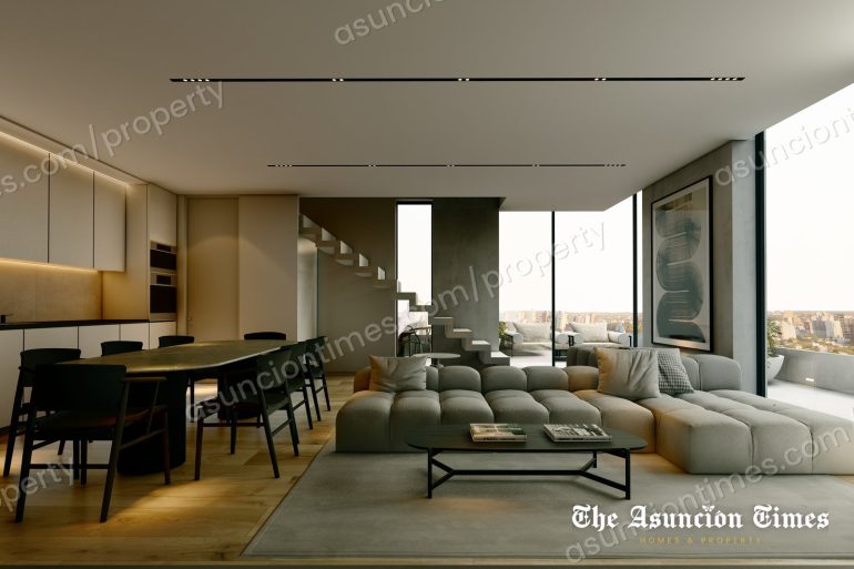Two-bedroom duplex in Las Lomas, large terrace